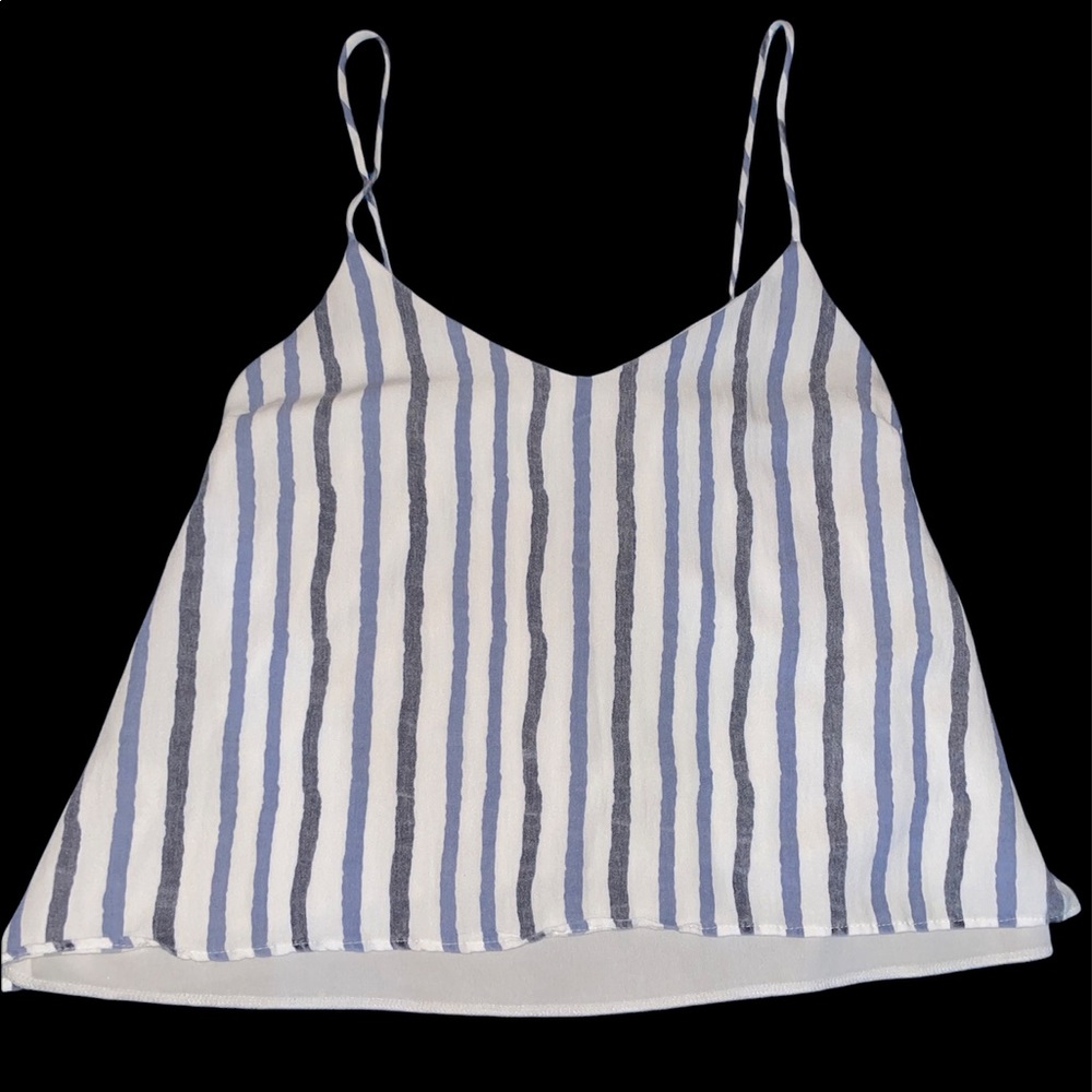 Cute striped sleeveless top